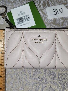 Kate Spade Briar Lane Quilted Mikey Compact Wallet - NWT